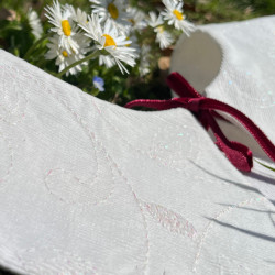 Colletto Fiori lurex