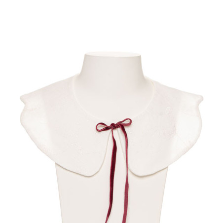 Colletto Fiori lurex
