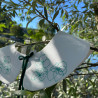 Colletto decorato Fiori