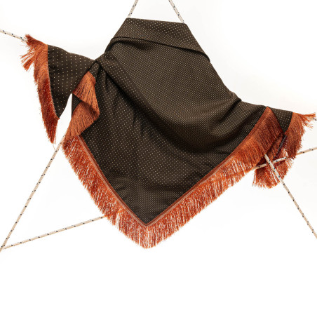 Foulard con frange
