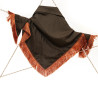 Foulard con frange