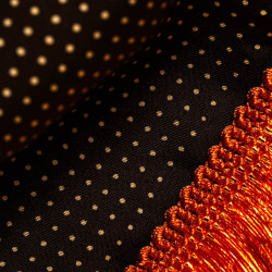 Foulard con frange