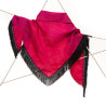 Foulard con frange