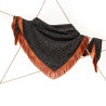 Foulard con frange