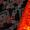 Foulard con frange