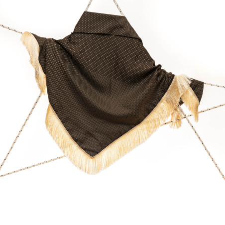 Foulard con frange