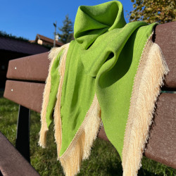 Foulard con frange