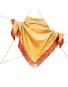 Foulard con frange